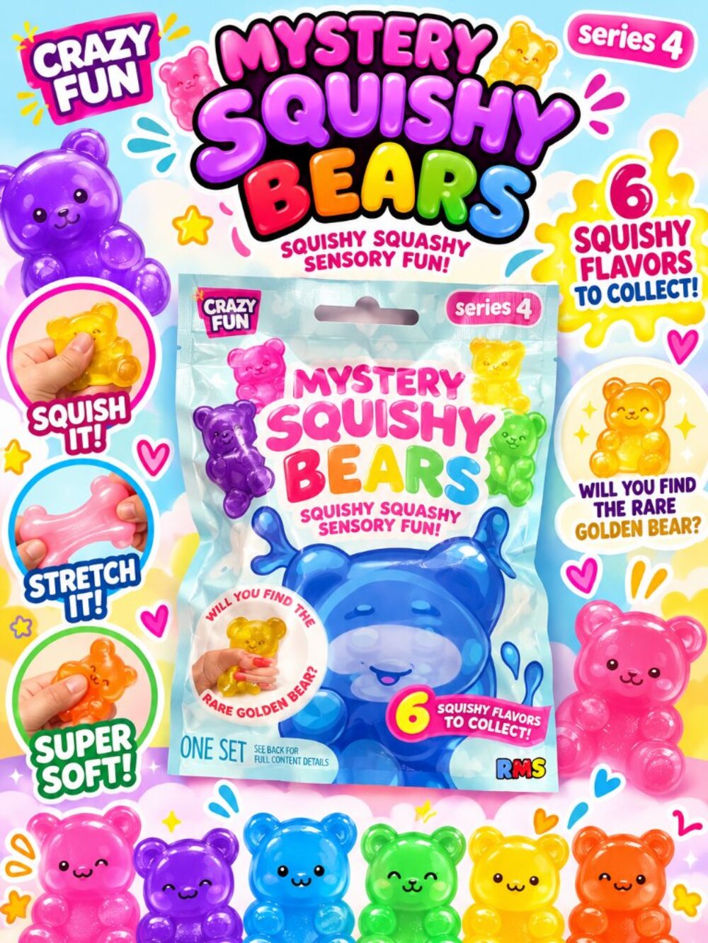 Mystery Squishy Bear